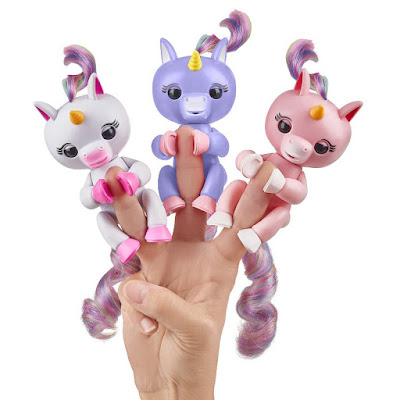 FINGERLINGS - Baby Unicorn | Pequeño Bebé Unicornio : Muñeco Interactivo | Gigi - Alika - Gemma | WowWee 2018 COMPRAR JUGUETE - TOYS - JOGUINES tres modelos colores