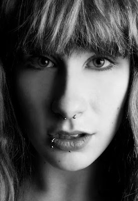 Halifax Nova Scotia Photography Sarah DeVenne Model Brittany Dawn Black & White Portrait