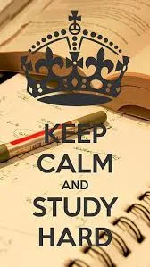 Keep Calm And Study Hard