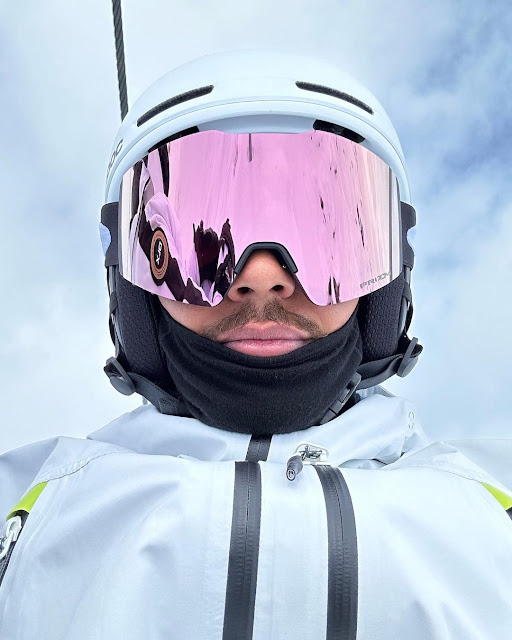 Lewis Hamilton Snowboarding