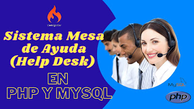 Sistema Mesa de Ayuda (Help Desk) en PHP y MYSQL