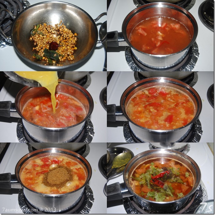 Mysore rasam process