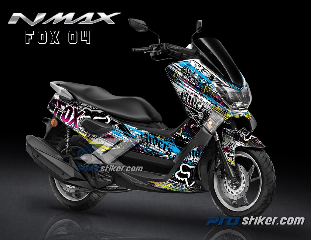 Striping Yamaha Nmax Modifikasi Full Body Desember 2017