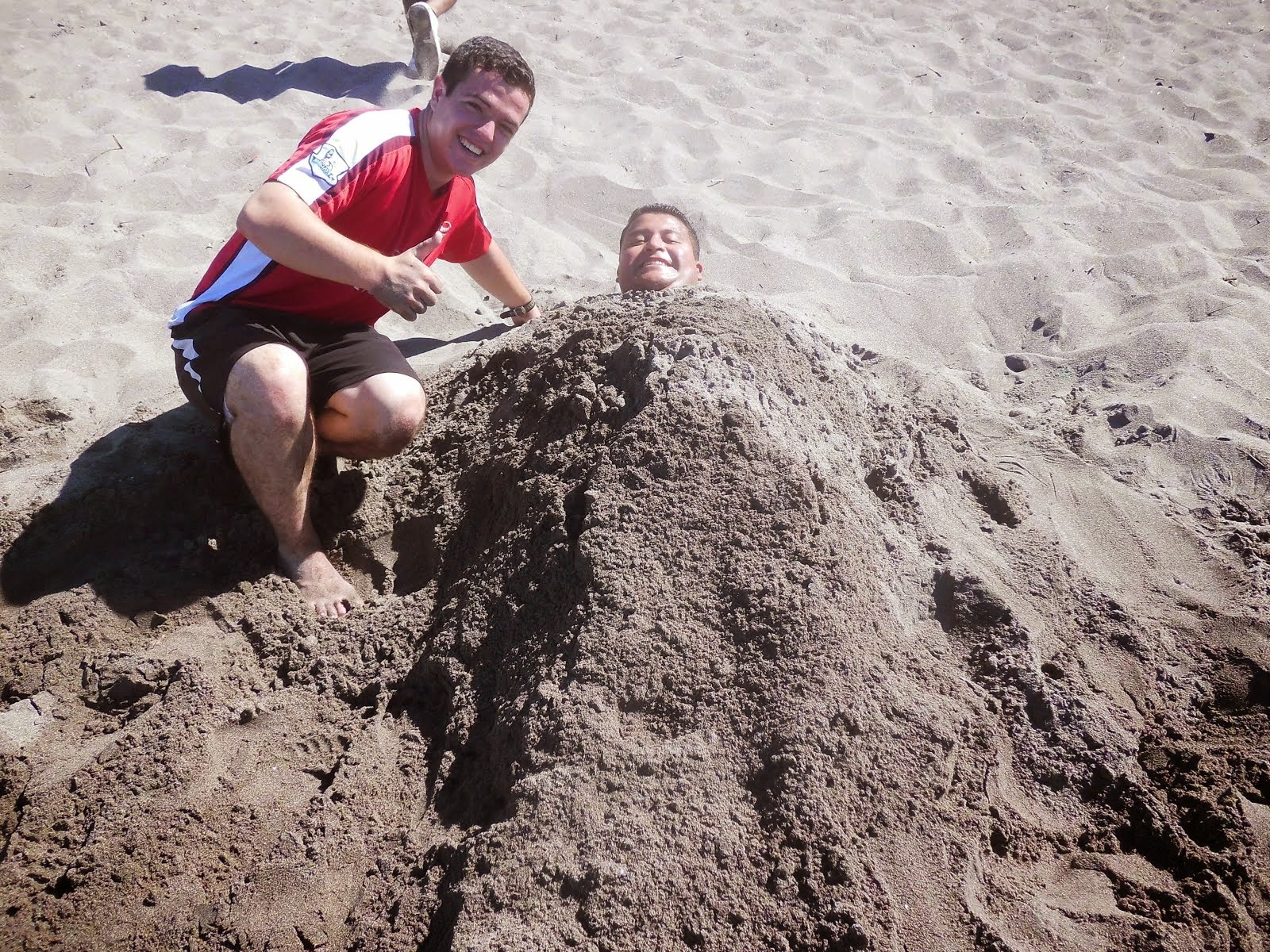 With Elder Yac at the Beach 12/14