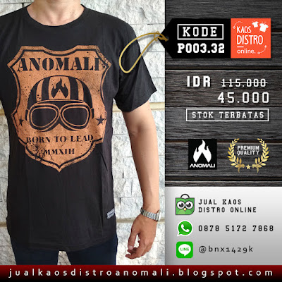 JUAL KAOS DISTRO ANOMALI V NECK Bangkalan<br/>