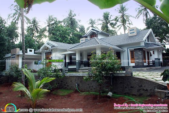 Finished house at Thamarassery