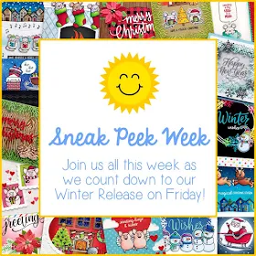 Sunny Studio Stamps: Winter 2019 Sneak Peek Week featuring cards, tags and gift bags from our Christmas Holiday Release