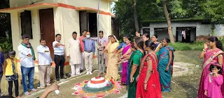 धर्मापुर ब्लाक पर मना स्वतंत्रता दिवस | #NayaSaberaNetwork