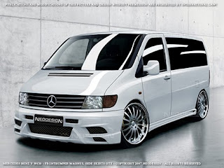 Modified MERCEDES VITO W638 Elegant BODYKIT MAGNUS Edition