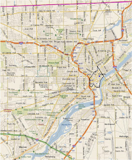 Map-Toledo, OH-City