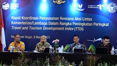 Capai Target, Kemenparekraf Perkuat Kolaborasi Tingkatkan Peringkat TTDI Indonesia