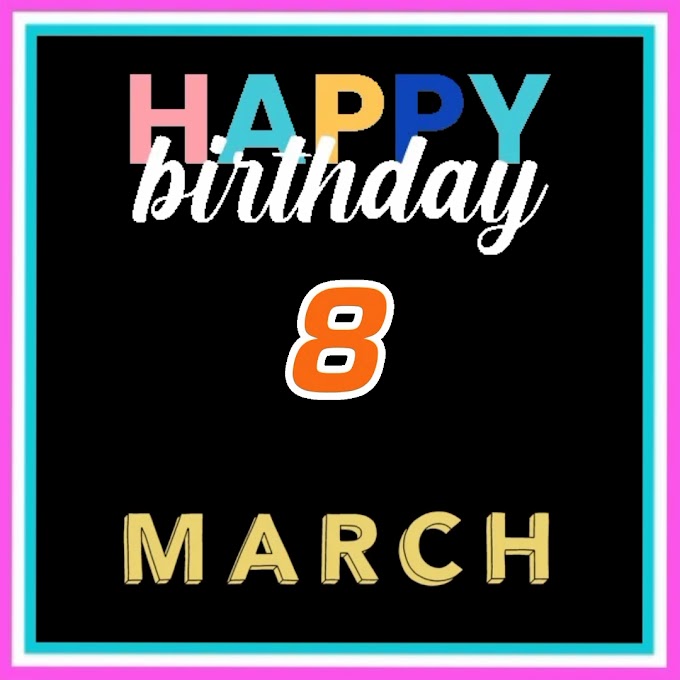 Happy Birthday 8th March customized video clip download