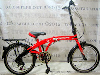 Sepeda Lipat Element Orbit 7 Speed 20 Inci