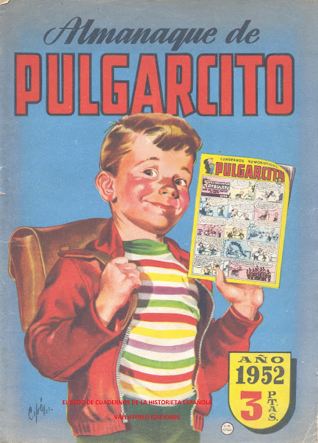 Almanaque de Pulgarcito 1952. Bruguera, 1951