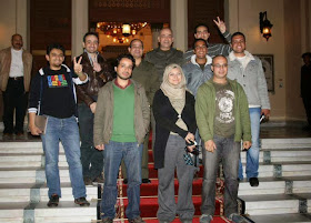 25th January activists with Abdel Fattah El-Sisi 