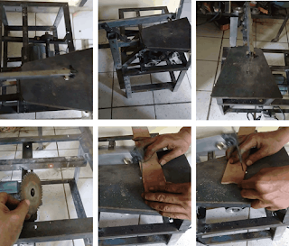 Membuat sendiri Mesin gergaji triplek ( DIY )