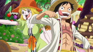 ワンピースアニメ ホールケーキアイランド編 ルフィ Monkey D. Luffy