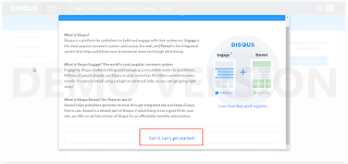 Cara Mudah Membuat kotak Komentar Disqus Di Blogger