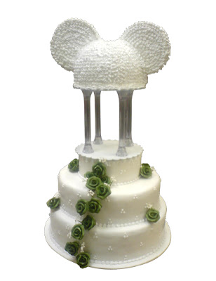 mickye wedding cake