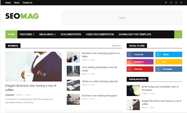 41+ Best SEO  Friendly Free Blogger Templates (DLE)