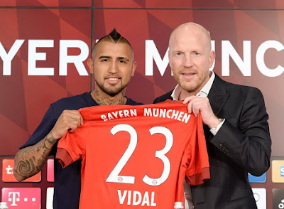 Vidal bergabung ke bayern munich