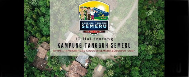 10 Hal tentang Kampung Tangguh Semeru