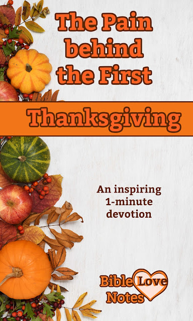 We often associate gratitude with obvious blessings, but the original Thanksgiving was based on something else. #Thanksgiving
