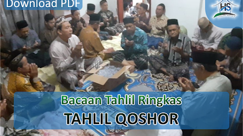 (Download PDF) Bacaan Tahlil Qoshor Cocok untuk Acara Kenduri
