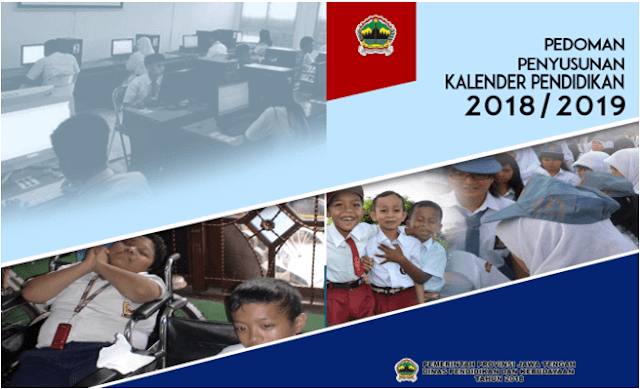 Kalender Pendidikan Tahun Pelajaran 2018/2019 SD SMP SMA SMK dan SLB