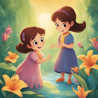 Lily's Magical Adventure: A Tale of Friendship and Prosperity