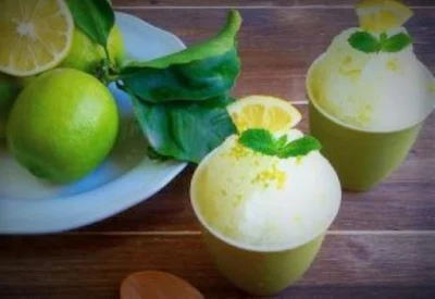 lemon granita