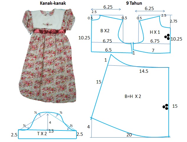 32 Model Terkini Pola  Baju  Melayu Budak  2 Tahun