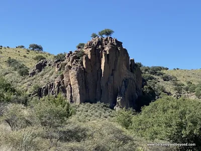 outcrop at Davis Mountains State Park in Fort Davis, Texas