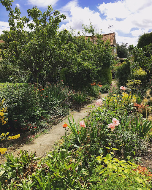 Country garden path