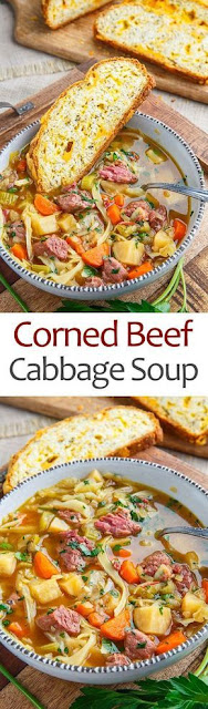 Corned Beef and Cabbage Soup