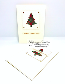 Nigezza Creates with Stampin' Up! & Ed & Wrapped in Plaid