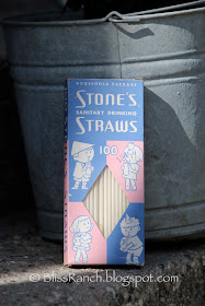 Vintage Straws, Bliss-Ranch.com