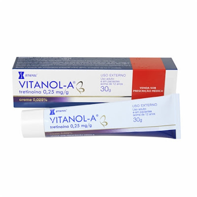 tratamento topico para acne vitanol