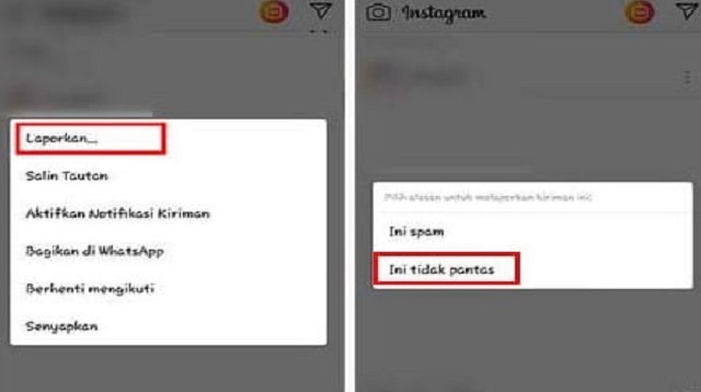 Cara Blokir Akun IG Sendiri