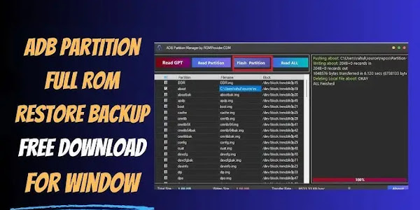 ADB Partition Manager Tool (2024)