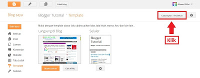 Cara Mengganti Template Blogspot