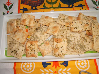 Mini crackers fait maison