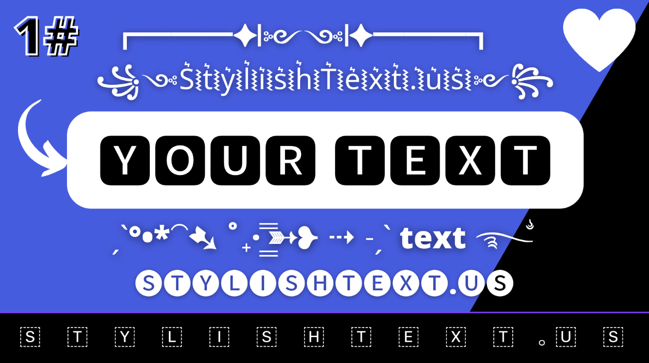 Stylish Text Generator ⚡ ·︻デS̷t̷y̷l̷i̷s̷h̷ ̷T̷e̷x̷t̷══━一