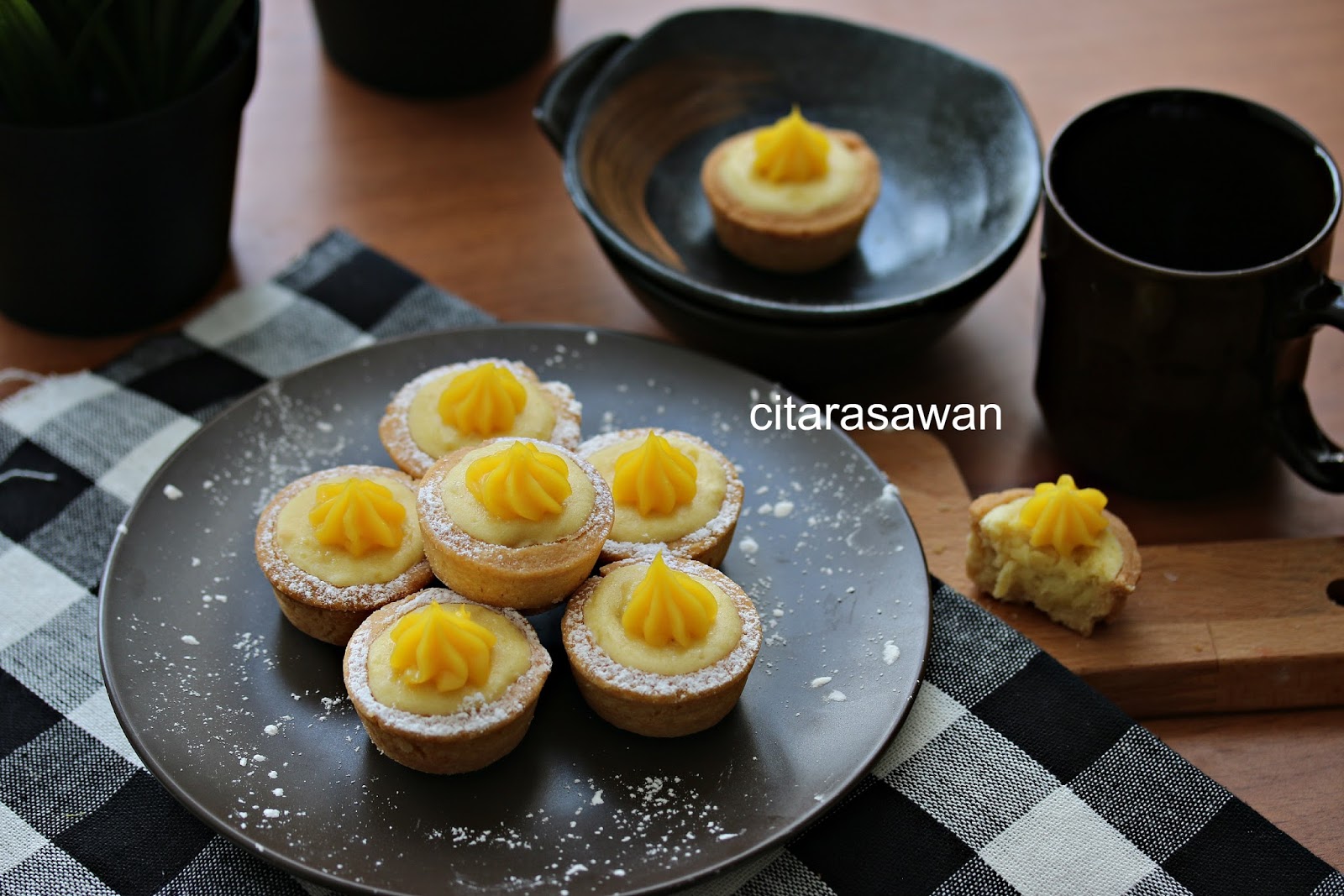 Durian Cheese Tart / Tart Keju Durian ~ Blog Kakwan