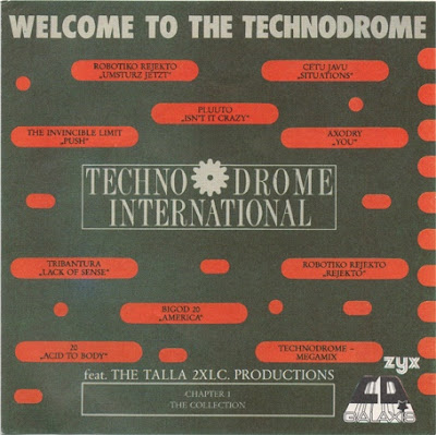 Welcome To The Technodrome Vol. 1 (1989) (Compilation) (320 Kbps) (ZYX Records) (ZYX 20141)