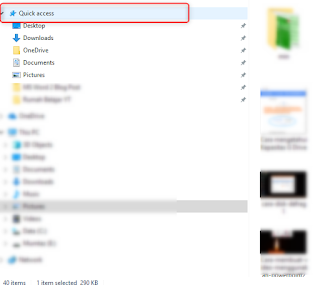 cara membuat quick access di windows 10