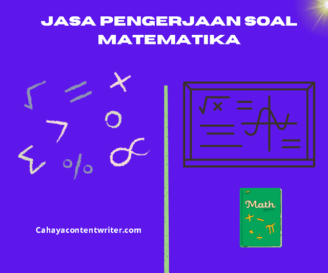 jasa pengerjaan soal matematika