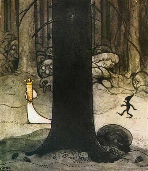 john bauer, trolle, ilustracje baśni, grimm, Mateusz Świstak, baśnie na warsztacie