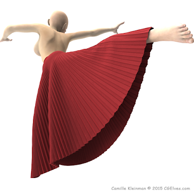 Marvelous Designer Skirt from CGElves MarvelousDesigner V.5 Tutorials