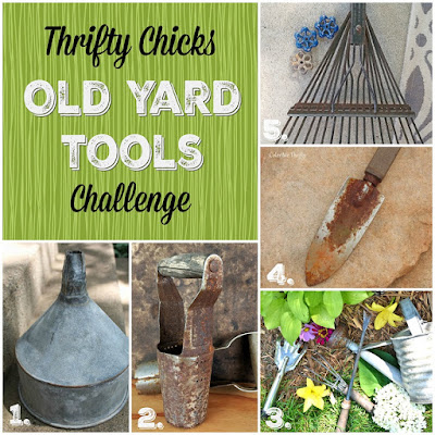 Thrifty Chicks Old Tool Challenge